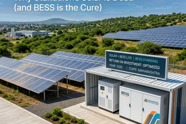 The 2026 Maharashtra Solar ROI Crisis: Why Standalone Solar is Dead (and BESS is the Cure)